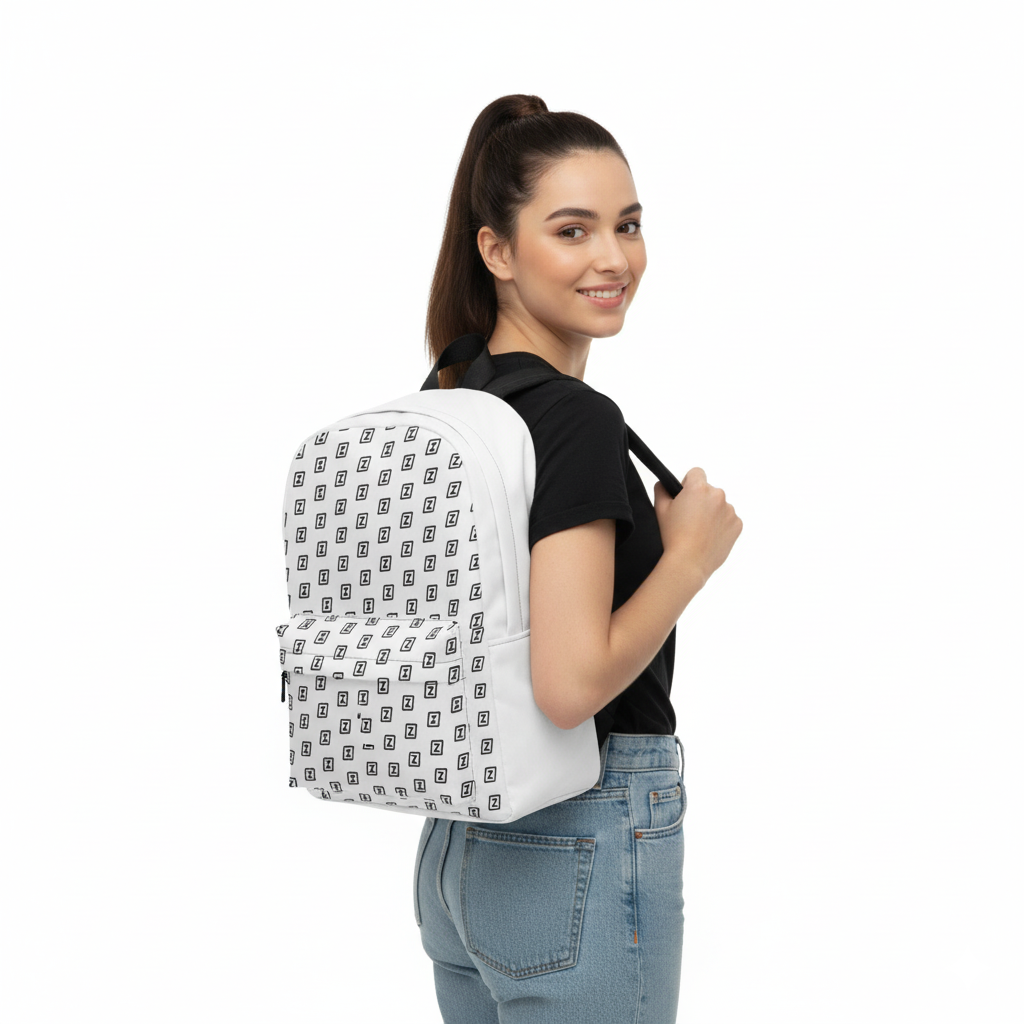 Zillyz Monogram Minimalist Backpack