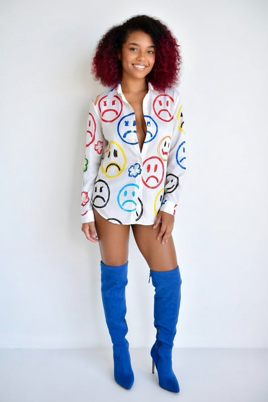 Zillyz Sad Face Shirt