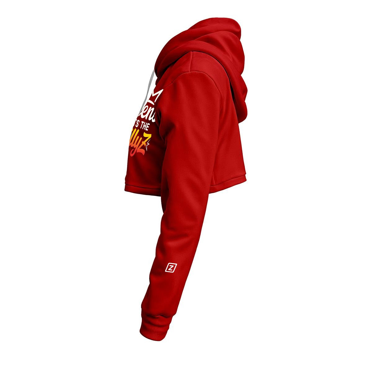 Queens Gets the Zillyz's Cropped Hoodie