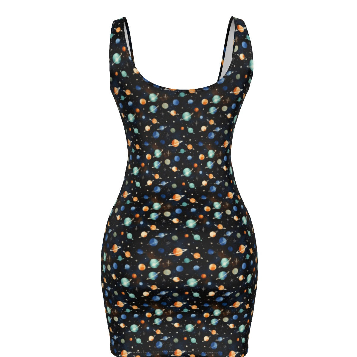 Zillyz Galaxy Bodycon Dress