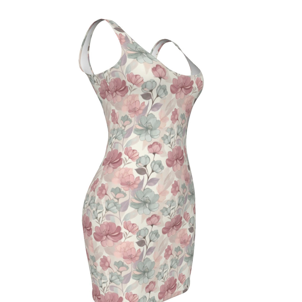 Zillyz Bodycon Floral Dress