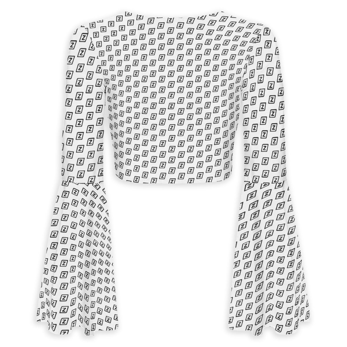 Zillyz monogram Blouse (white)
