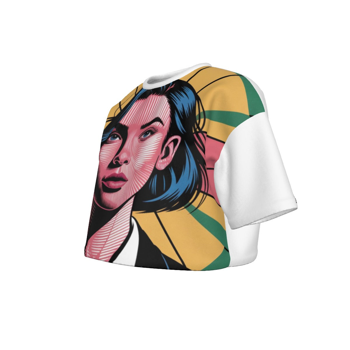 Kirigami Cropped T-shirt