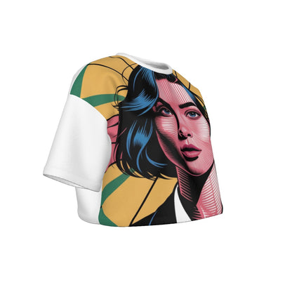 Kirigami Cropped T-shirt