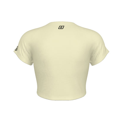Kirigami Raglan Cropped T-shirt