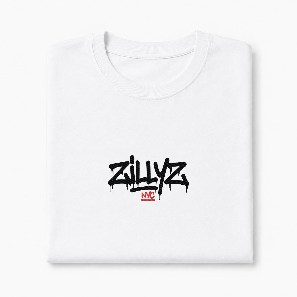 Heavyweight Crew Neck T-Shirt|Embroidery
