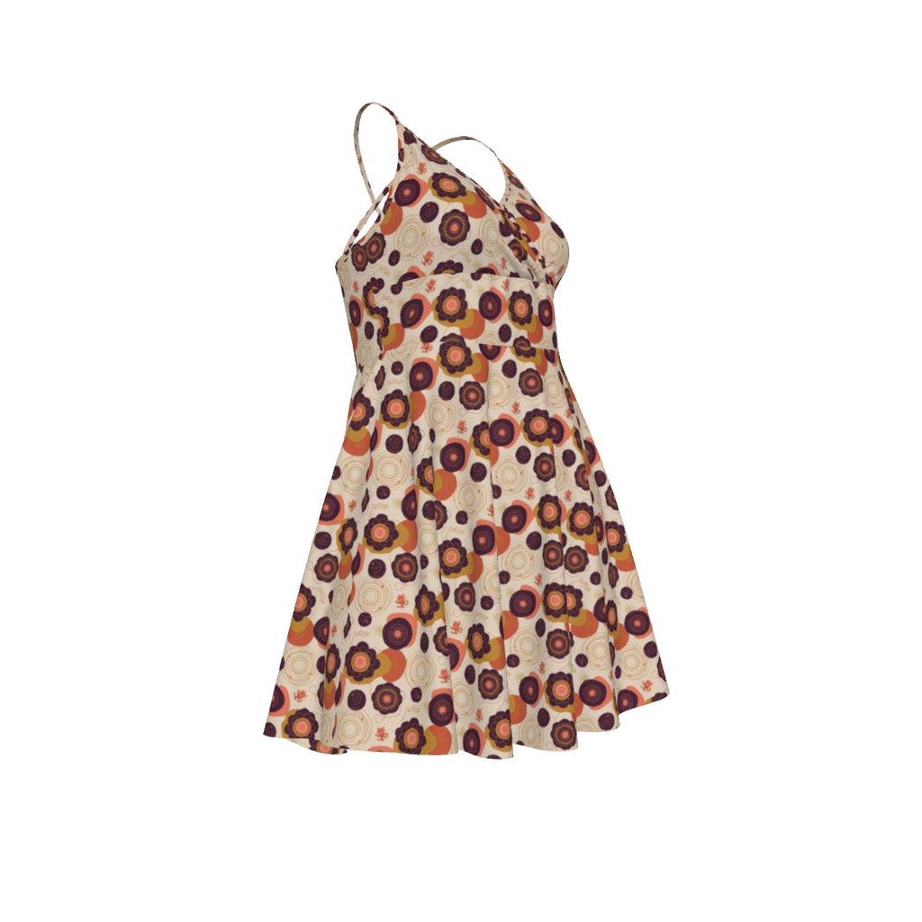 Zillyz Cross Cami Dress