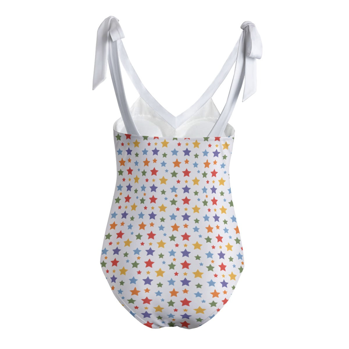 Zillyz Shoulder Tie Padded Swimsuit
