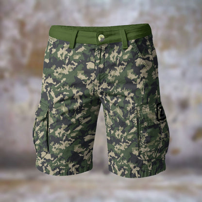Zillyz Camo Cargo Shorts