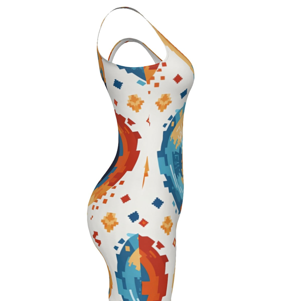 Zillyz Retro-modern Pixel Dress