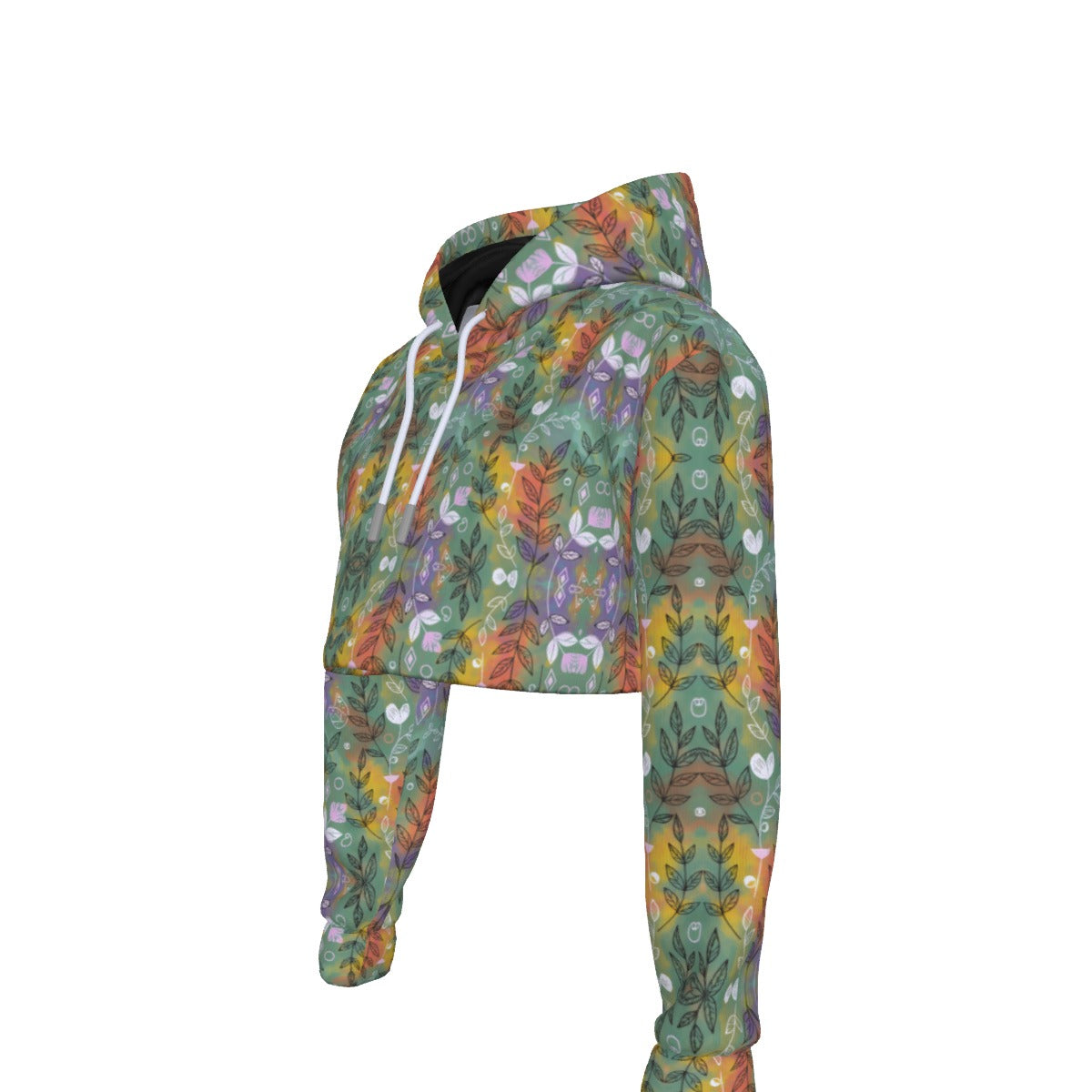 Zillyz Crop Top Hoodie