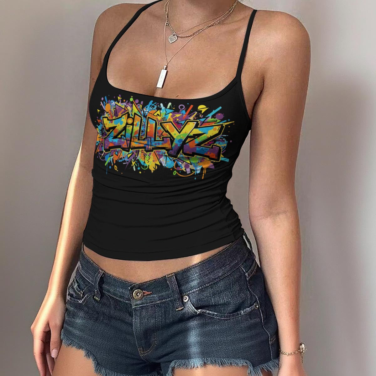 Zillyz Graffiti Tank Top