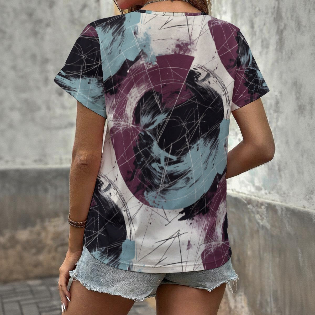 Zillyz V-neck T-Shirt