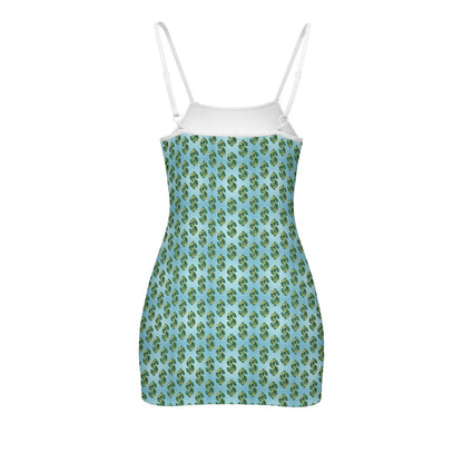 Zillyz Cash Sign Cami Dress