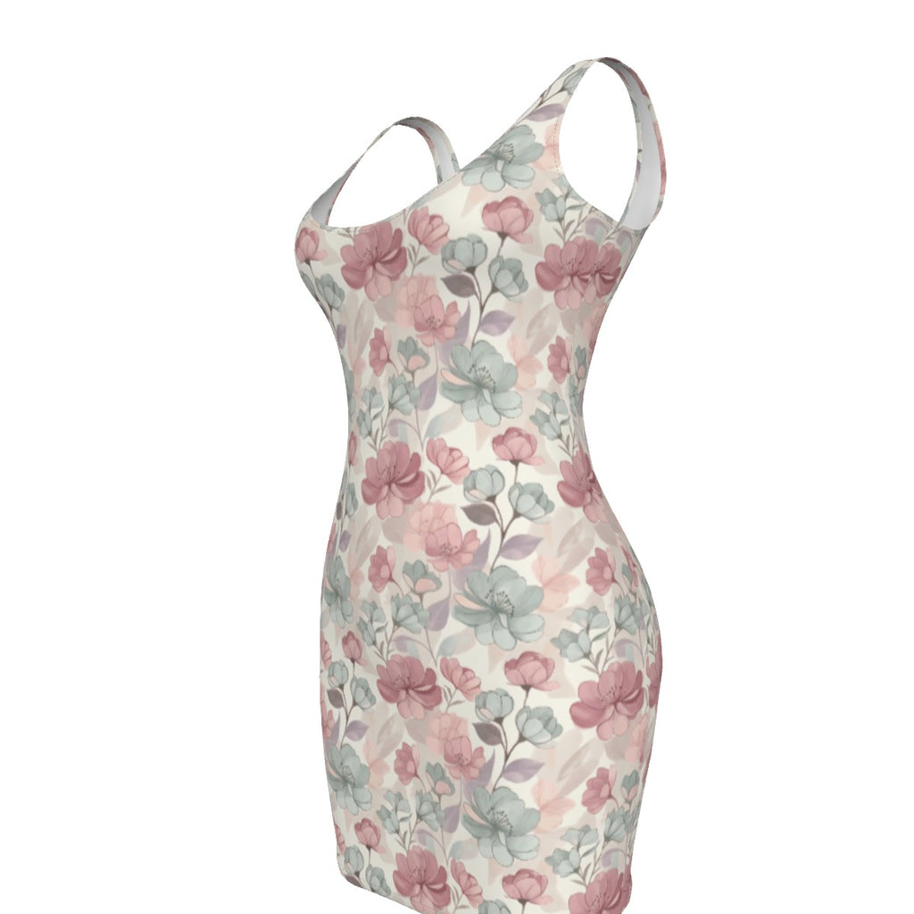 Zillyz Bodycon Floral Dress