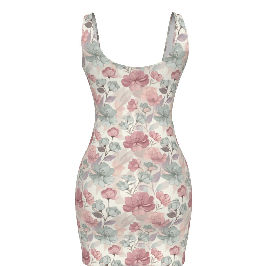 Zillyz Bodycon Floral Dress