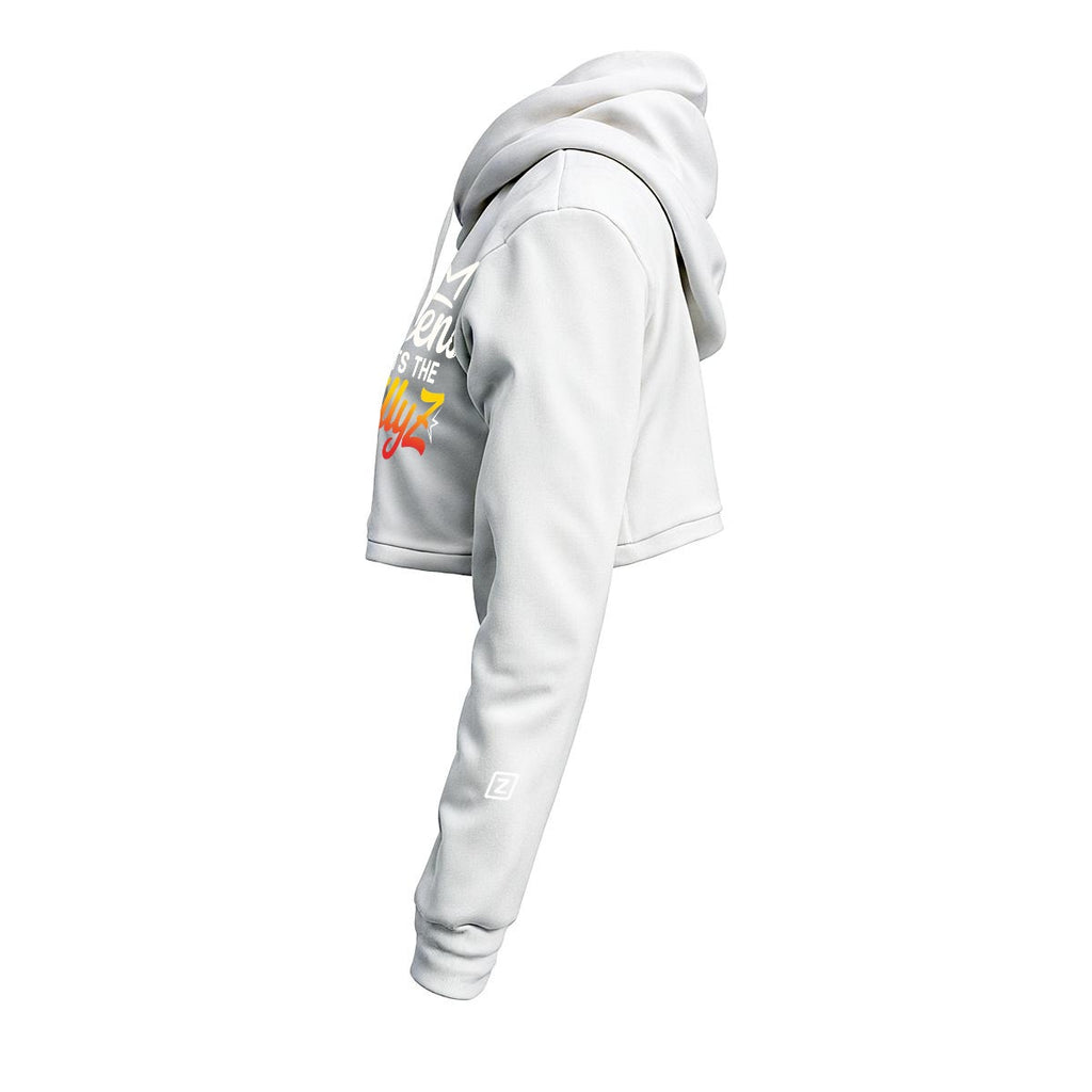 Queens Gets the Zillyz's Cropped Hoodie