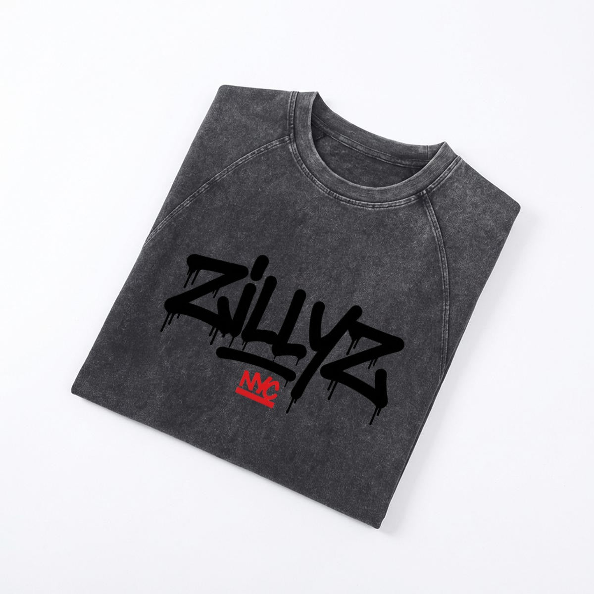 Zillyz Washed Sleeveless Muscle Tank Top