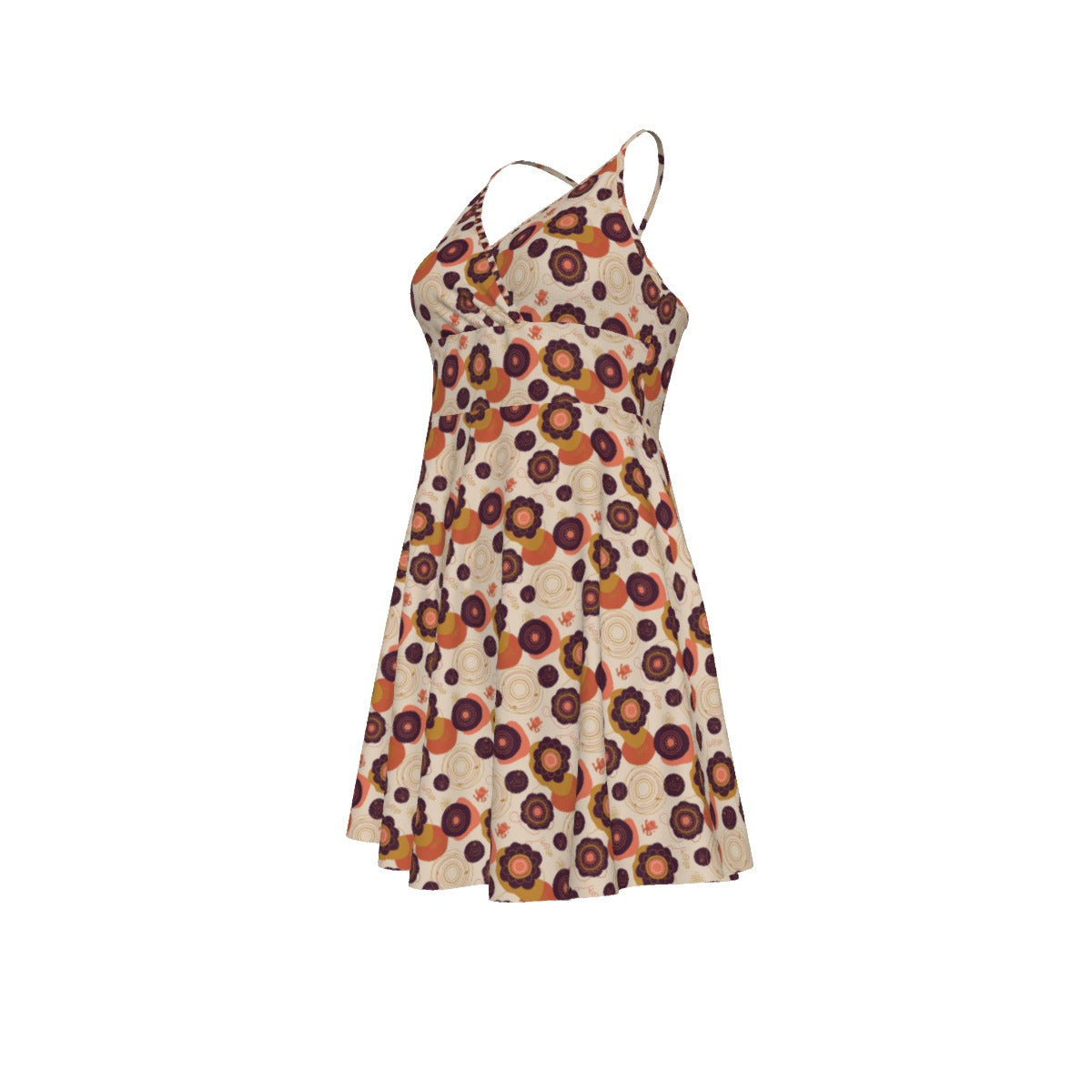 Zillyz Cross Cami Dress