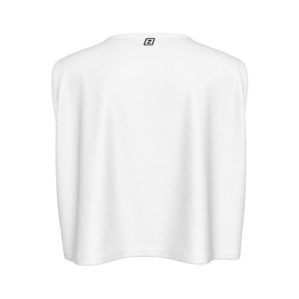 Kirigami Sleeveless Cropped Top