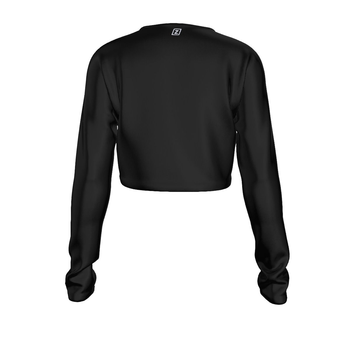 Kirigami Round Neck Crop Top
