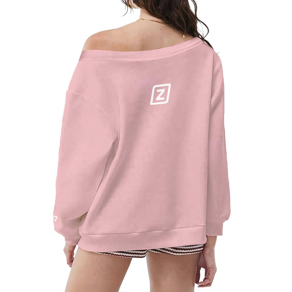 Off-Shoulder Zillyz Sweatshirt