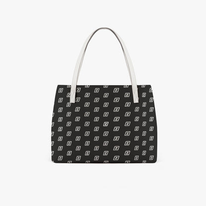 Zillyz Monogram PU Leather Tote
