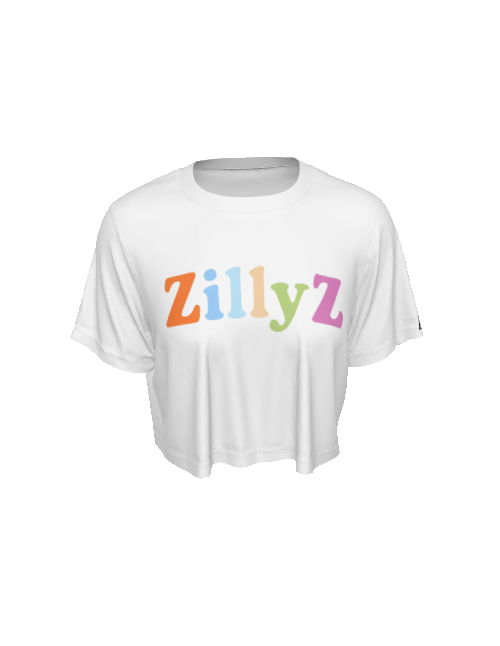 Color block Cropped T-Shirt