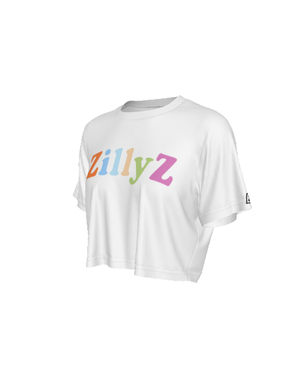 Color block Cropped T-Shirt