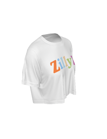 Color block Cropped T-Shirt