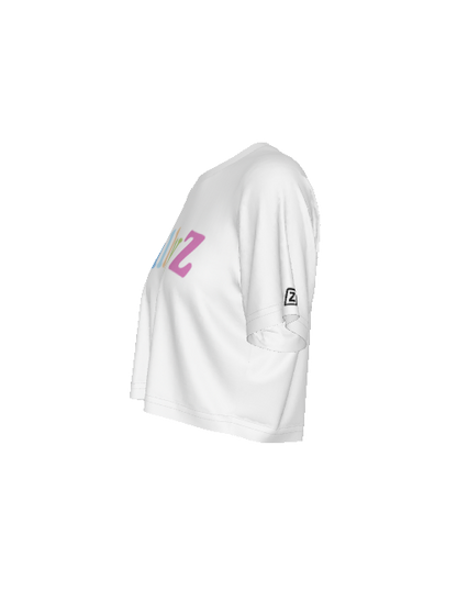 Color block Cropped T-Shirt