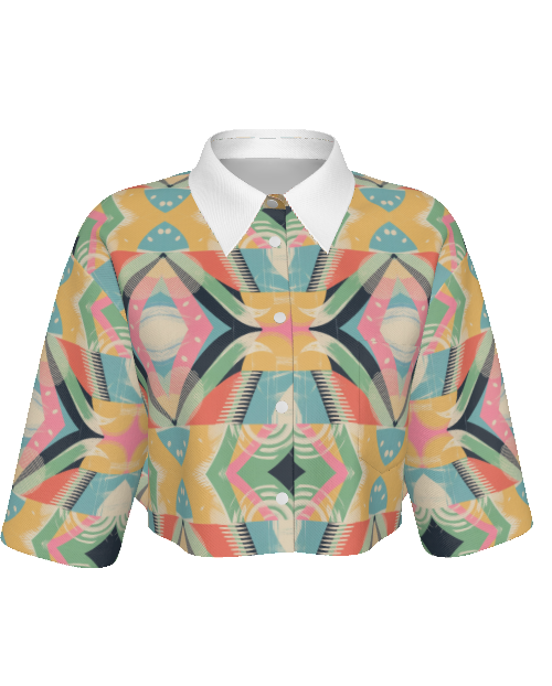 Zillyz Prism Cropped Jacket