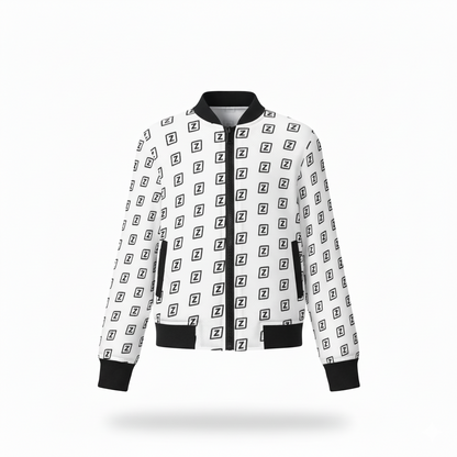 Zillyz Monogram Kid's Bomber Jacket