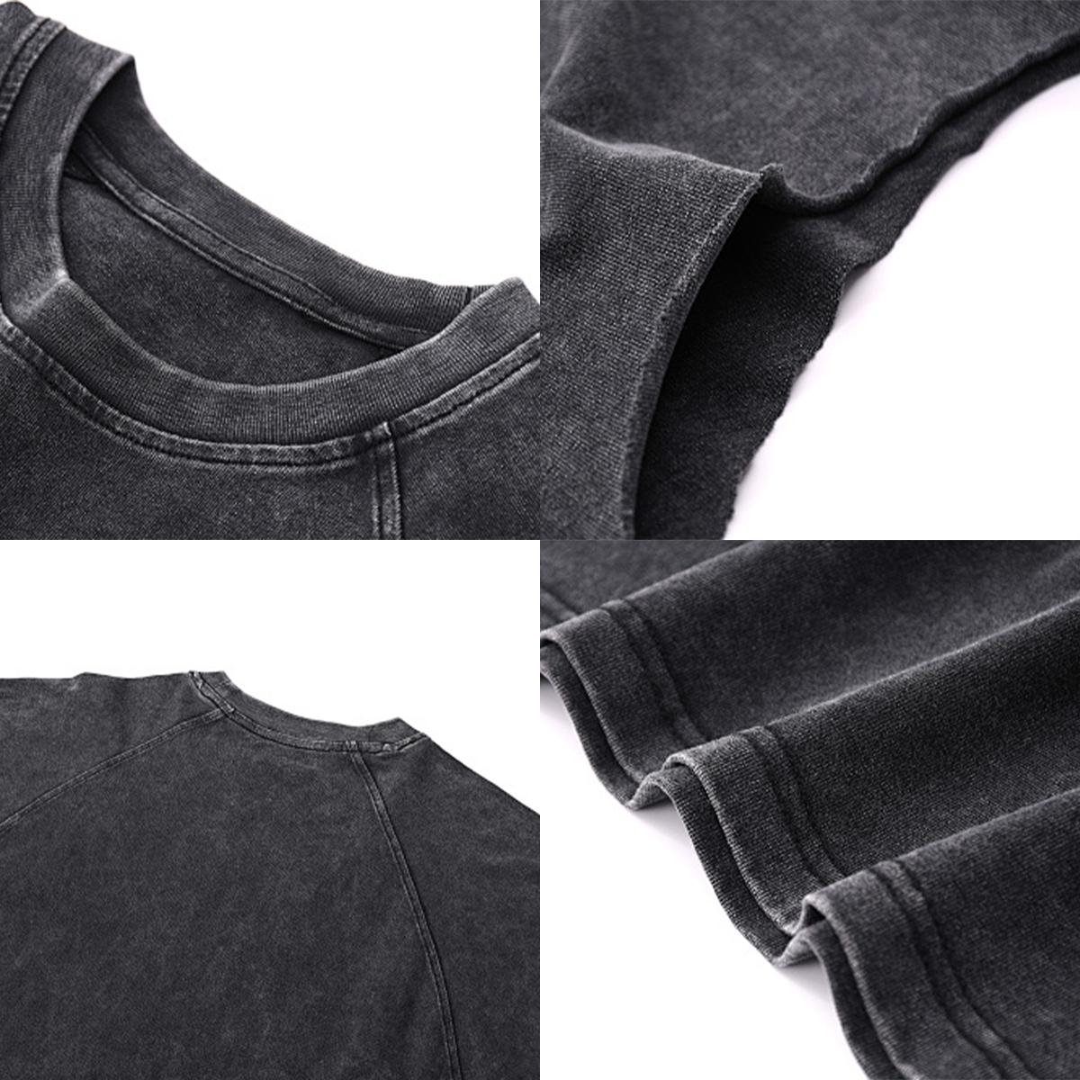 Zillyz Washed Sleeveless Muscle Tank Top