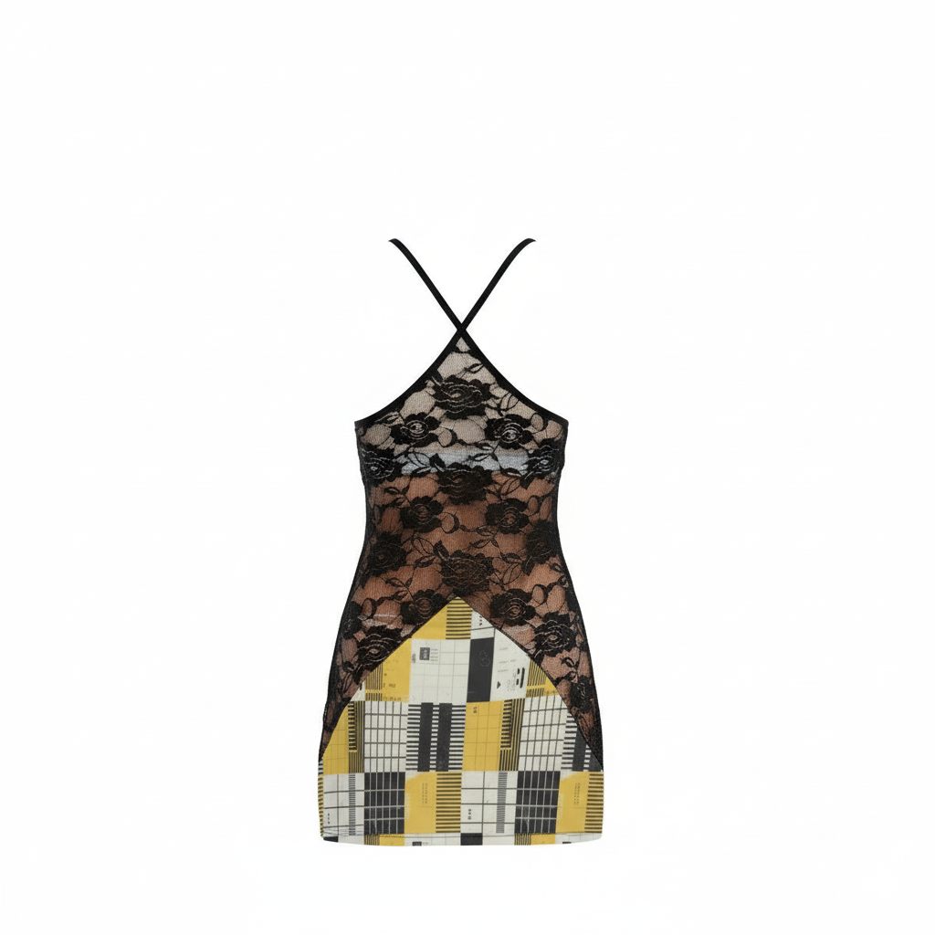 Zillyz Lace Cami Dress