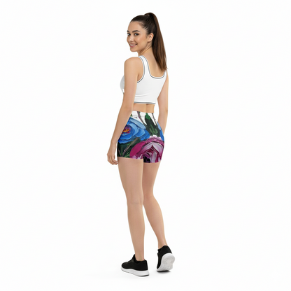 Canvas Paint Shorts