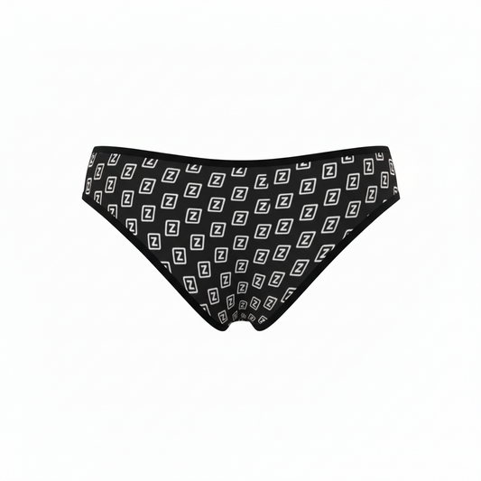 Zillyz Monogram ZThong(Black)