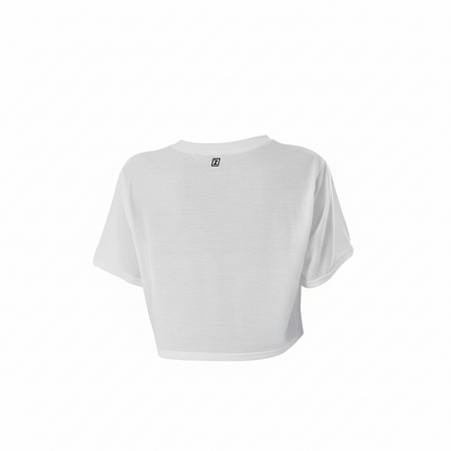 Kirigami Cropped T-Shirt