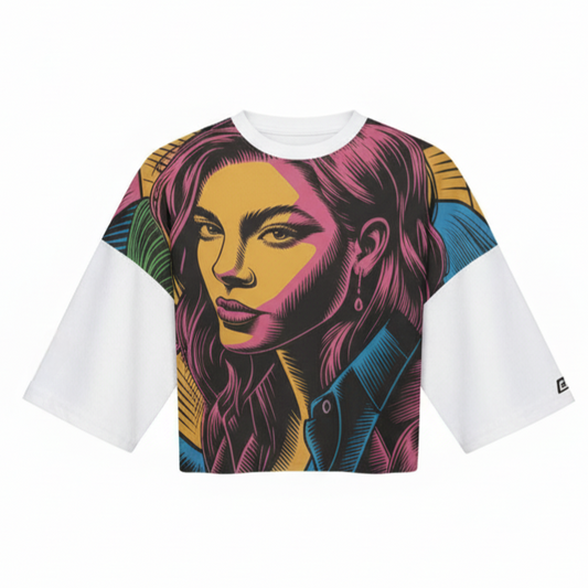 Kirigami Casual Crop Top
