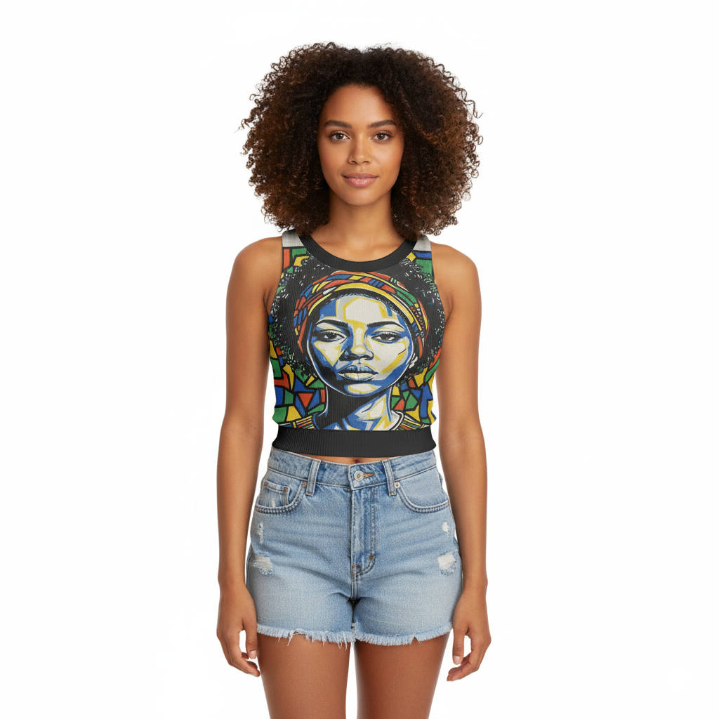 Kirigami Hollow Crop Top