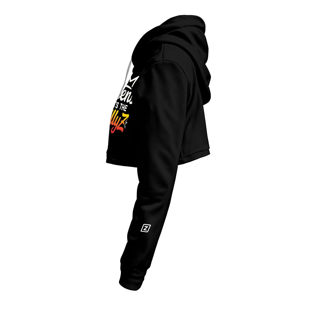 Queens Gets the Zillyz's Cropped Hoodie