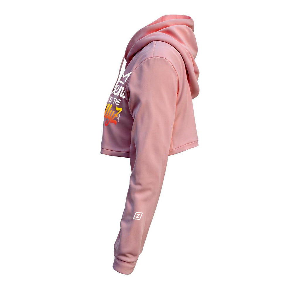 Queens Gets the Zillyz's Cropped Hoodie