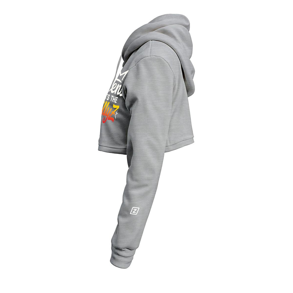 Queens Gets the Zillyz's Cropped Hoodie