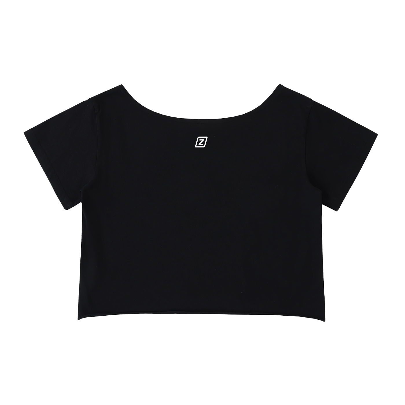 Zillyz Off-Shoulder Rolled Hem T-Shirt