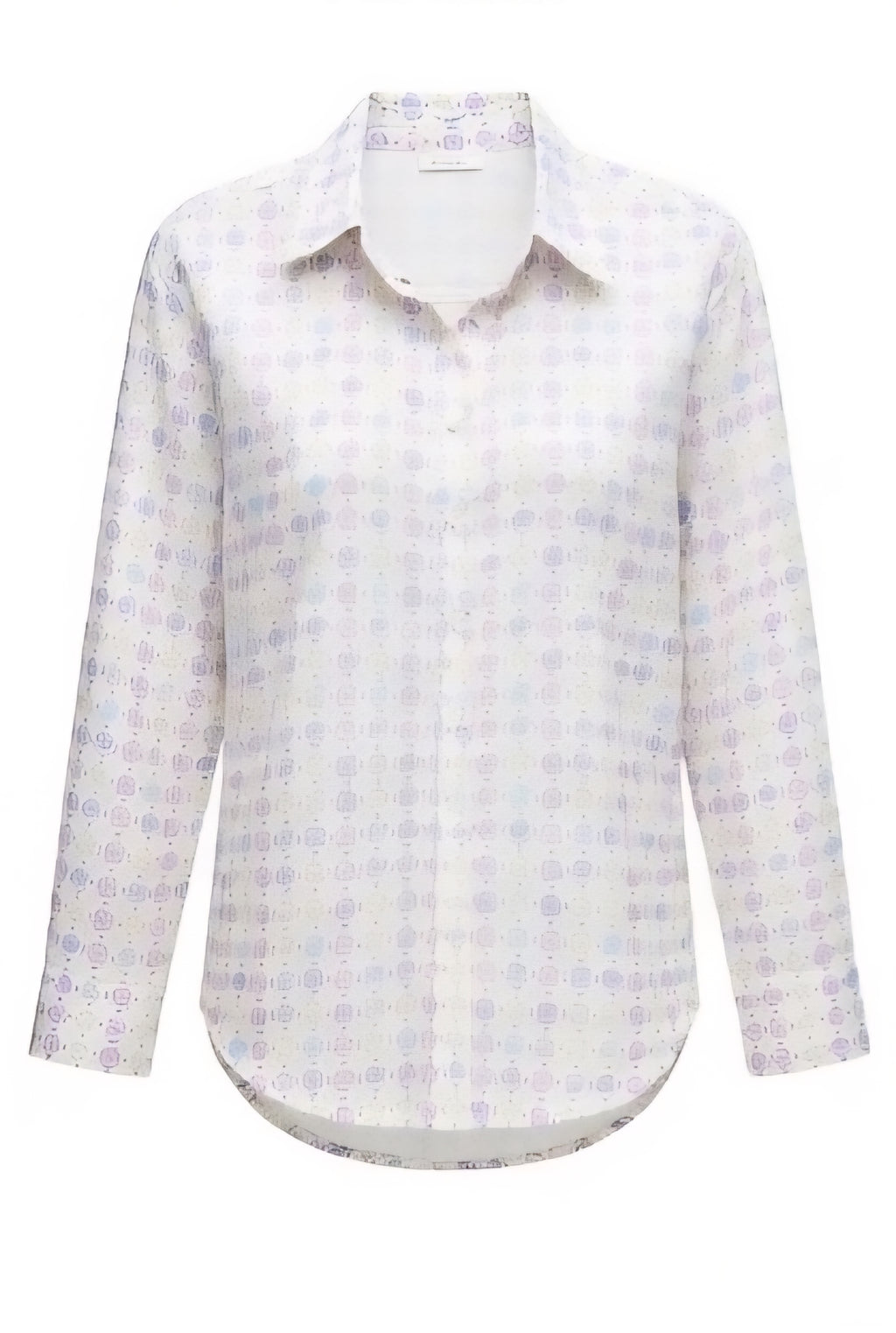 Zillyz Ditzy Print Shirt