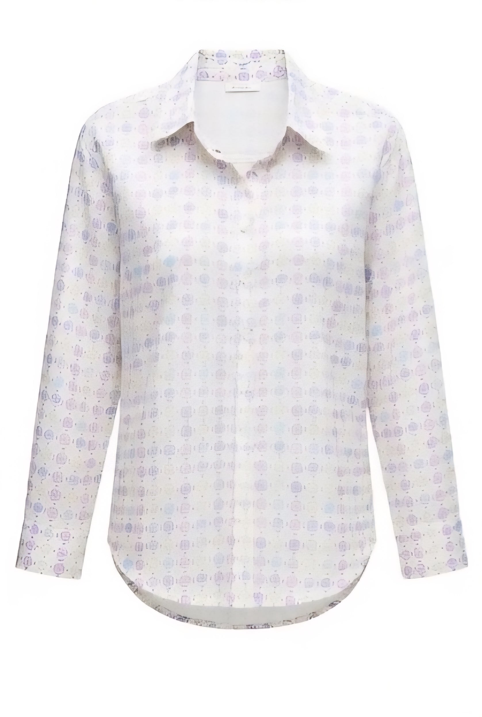 Zillyz Ditzy Print Shirt