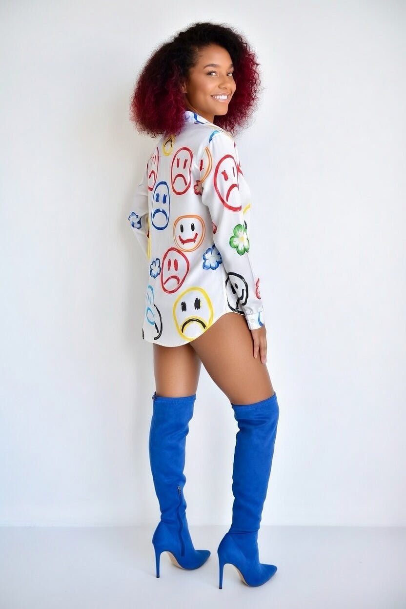 Zillyz Sad Face Shirt