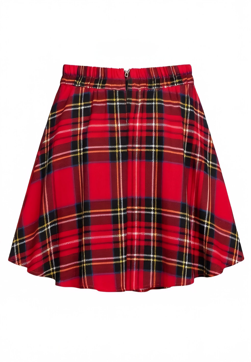 Zillyz plaid Mini Skirt