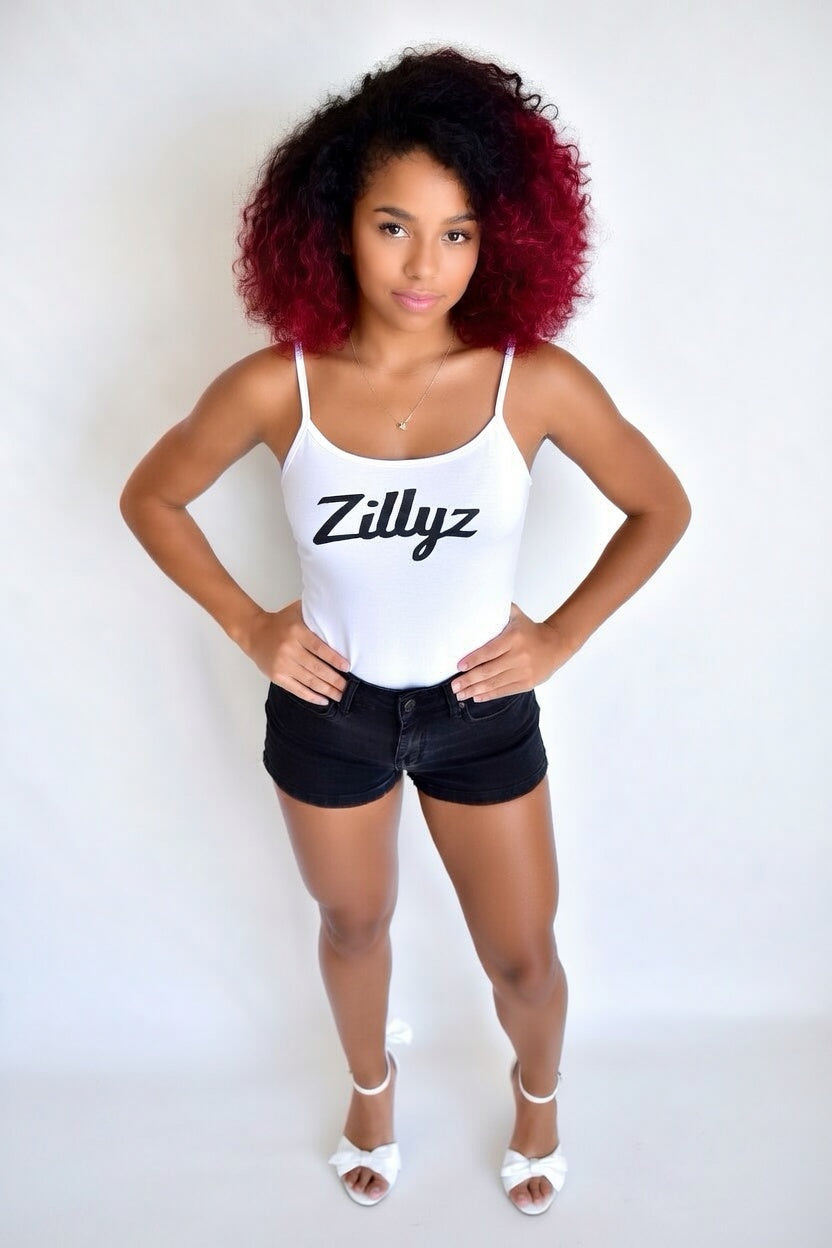 Zillyz Spaghetti Strap Tank Top