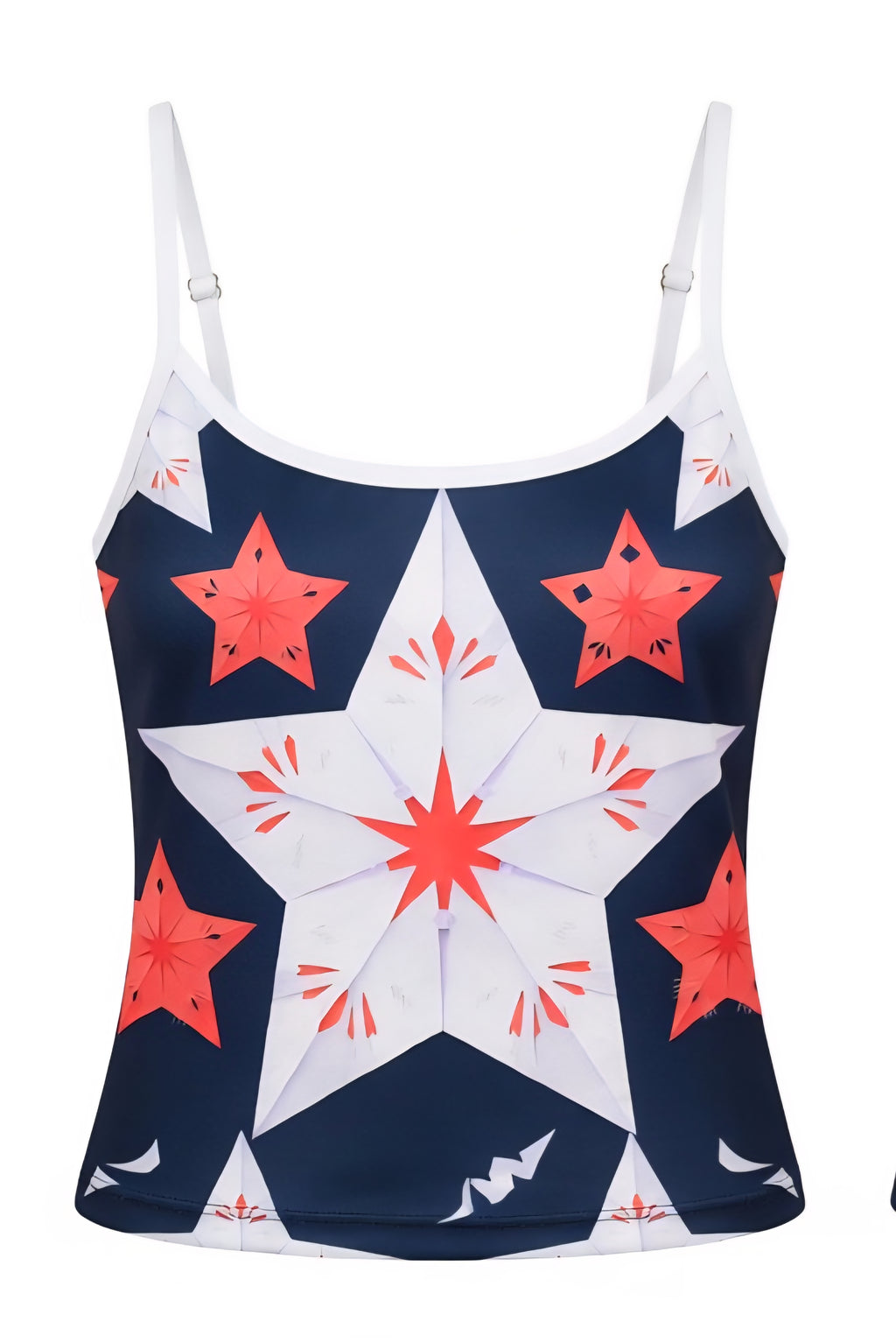 Zillyz star Spaghetti Strap Tank Top